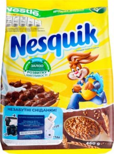 Завтрак сухой с витаминами и минеральными веществами Nesquik 460г