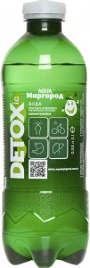 Вода мінеральна Aqua Миргород Detox Лікувально-столова сильногазована 0,33 л