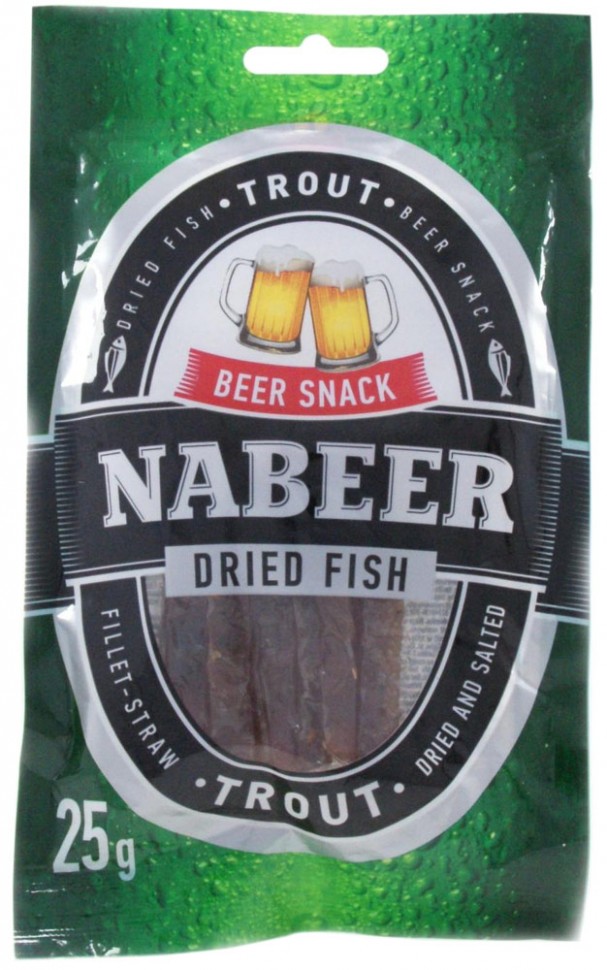 Форель соленая сушеная ТМ Nabeer 25 г