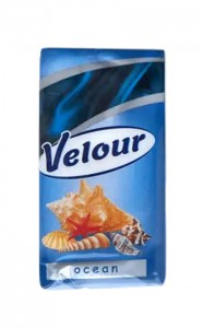 Носові хустинки паперові Velour Океан 10шт
