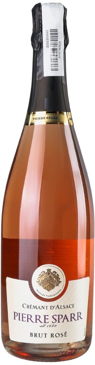 Вино ігристе Pierre Sparr Cremant D'alsace Brut Rose рожеве брют 12,5% 0,75л