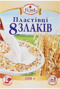 Хлопья Козуб 8 злаков 500 г