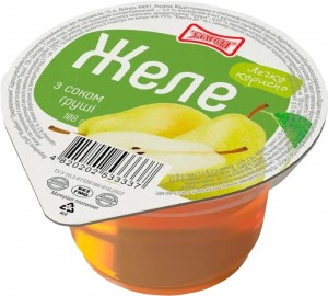 Желе Злагода с соком Груша 108 г