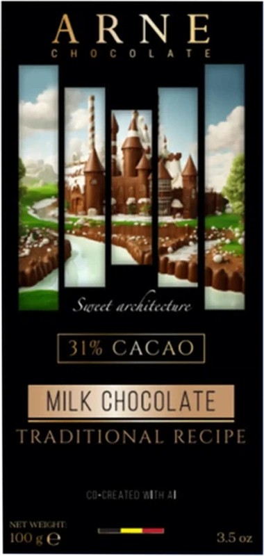 Шоколад Arne Traditional Sweet architecture молочный 31% 100г