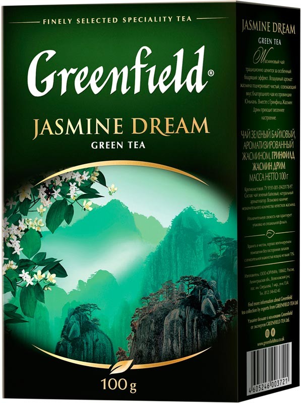 Чай листовий Greenfield Jasmine Dream 100 г