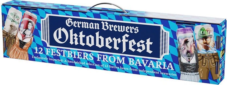 Набор пива Kalea German Brewer's Oktoberfest светлое 0,5 л x 12 шт