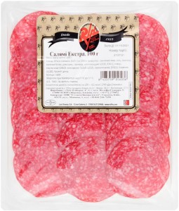 Ковбаса Салямі Rolfho Екстра 100 г