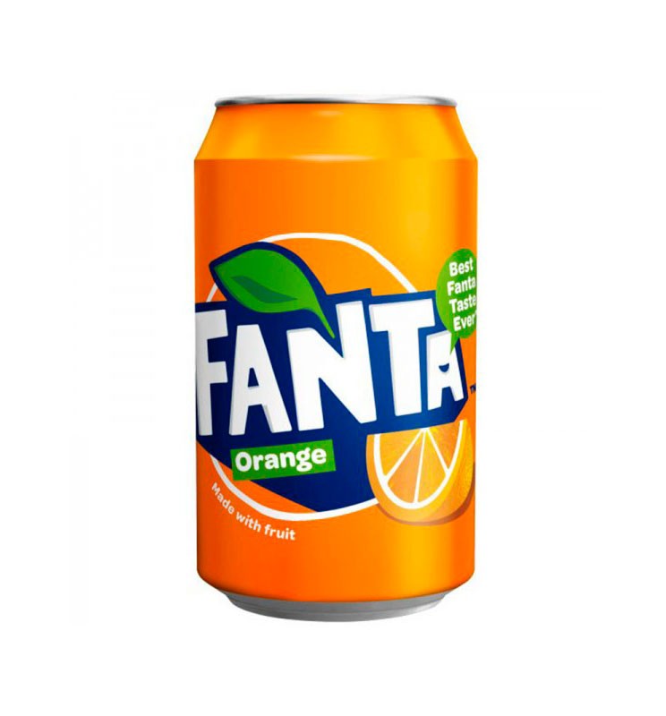 Напиток Fanta Апельсин 330г ж/б Украина