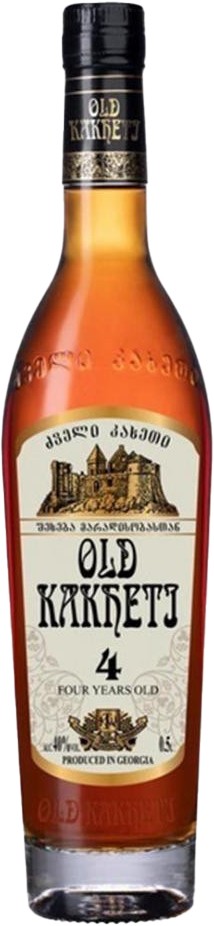 Бренді Old Kakheti 4 зірки 40% 0.5 л