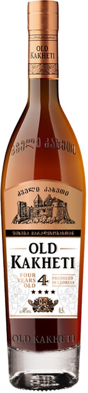 Бренді Old Kakheti 4 зірки 40% 0.5 л
