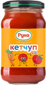 Кетчуп Руна Ніжний для дітей 230 г