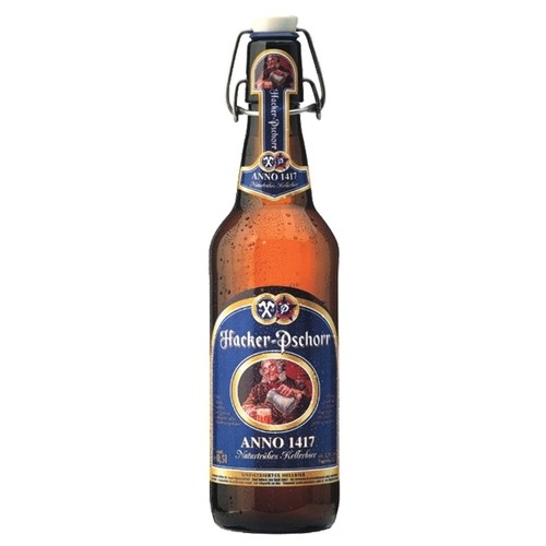 Пиво світле Hacker-Pschorr ANNO 1417 0,5л с/б