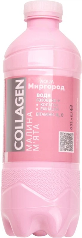 Вітамінізована вода AQUA Миргород COLLAGEN 0,33 л