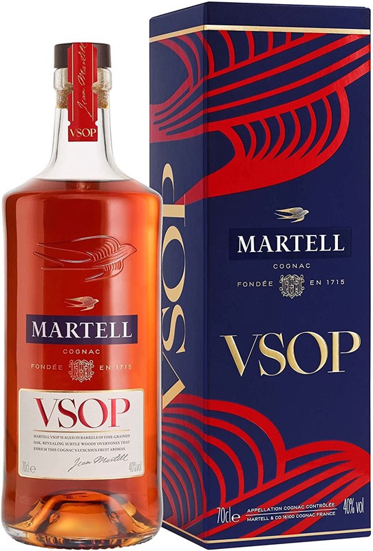 Коньяк Martell VSOP 40% 0,7л в коробці