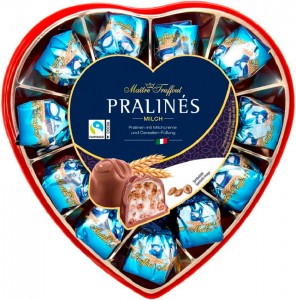 Конфеты Maitre Truffout Pralines со злаками 165 г