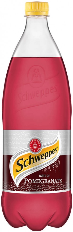 Напиток безалкогольный сильногазированный Schweppes Pomegranate 1л