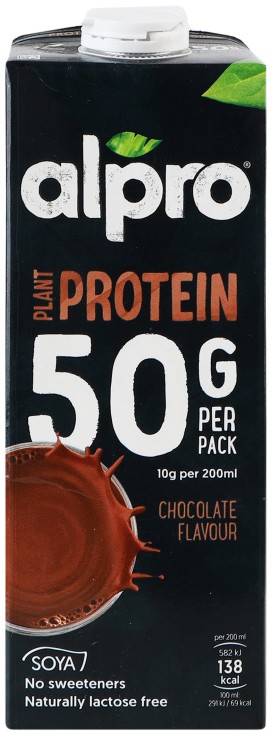 Напій соєвий Alpro Plant Protein Chocolate flavour 1л