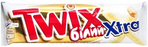 Батончик Twix Extra білий шоколад 75 г