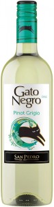 Вино Gato Negro Pinot Grigio біле сухе 12,5% 0,75 л
