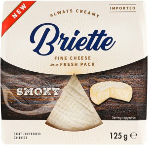 Сир Briette Smoky м'який з ароматом диму 60% 125г