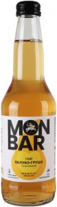 Сидр Monbar Яблуко-груша напівсолодкий газований 3,8% 0,33 л