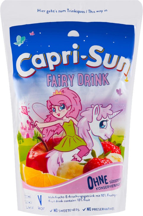 Напій соковмісний Capri-Sun Fairy Drink 200мл