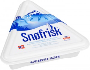 Крем-сир вершковий Snofrisk 125 г 