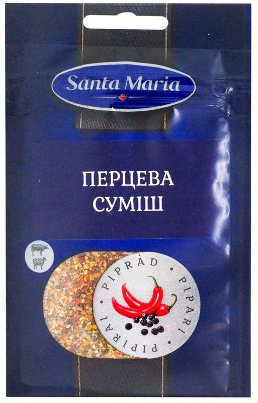 Спеції Santa Maria суміш перців 25г 