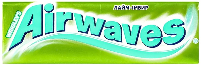 Жевательная резинка Airwaves Лайм-имбирь 14 г