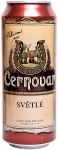 Пиво Cernovar Svetle 4,9% 0,5л ж/б