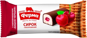 Сырок глазированный Ферма вишня-черешня 23% 36г