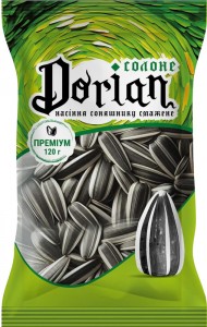 Семена подсолнечника Sun Snack Dorian жареные полосатые соленые 120 г
