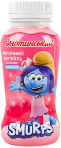 Коктейль молочный Яготинський Бабл-гам ультрапастеризованный 2.5% 185г