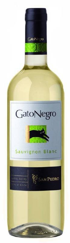 Вино San Pedro Gato Negro Sauvignon Blanc 0,75л