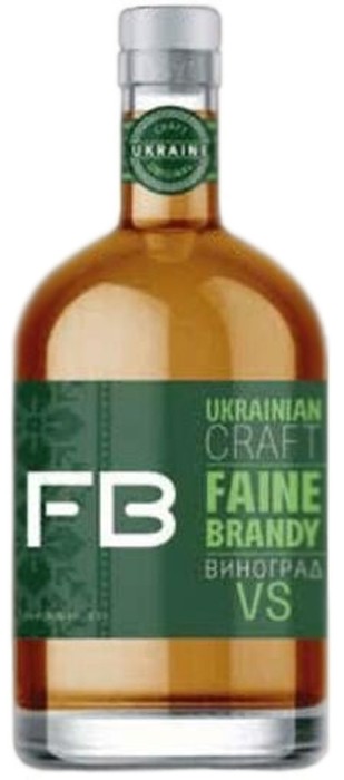 Бренди Faine Brandy Виноград VS 36% 0.5 л