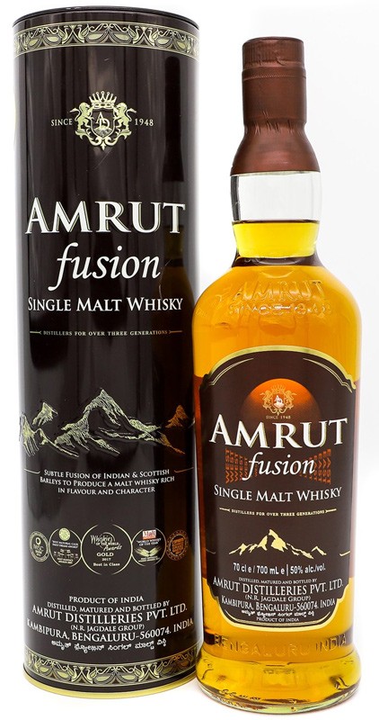 Виски Amrut Fusion 50% 0,7 л