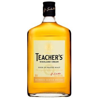 Віскі Teacher's Highland Cream 0,5л