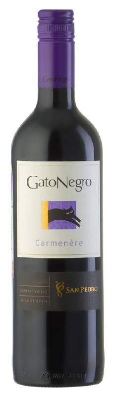 Вино San Pedro Gato Negro Carmenere 0,75л