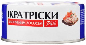 Икра трески Veladis Pate с копченым лососем 100г