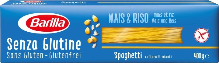 Макароны Barilla Spaghetti без глютена 400г