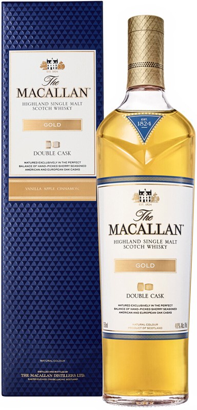 Виски The Macallan Double Cask Gold 12 уо 40% 0,7 л