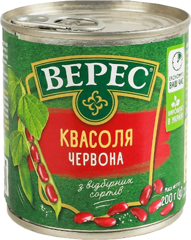 Фасоль Верес нежная красная 200 г