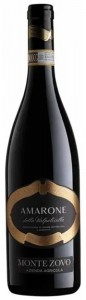 Вино Monte Zovo Amarone della Valpolicella DOCG червоне сухе 16% 0,75 л