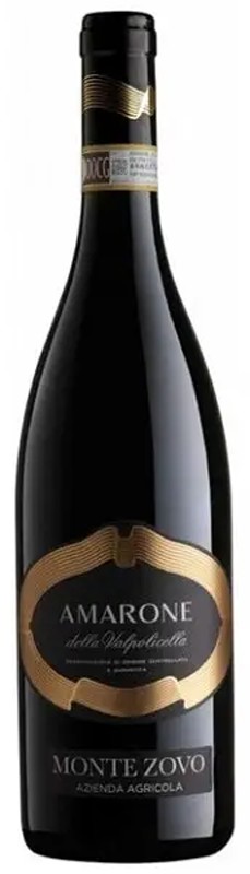 Вино Monte Zovo Amarone della Valpolicella DOCG красное сухое 16% 0,75 л