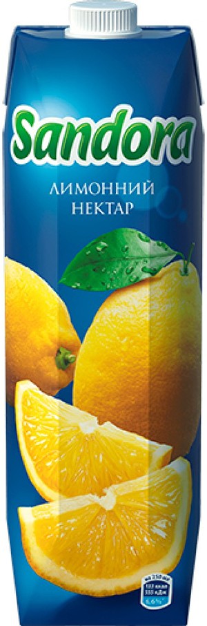 Нектар Sandora лимонный 0,95 л