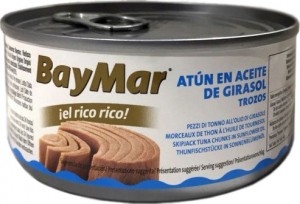 Тунец в подсолнечном масле ТМ Bay Mar 160 г