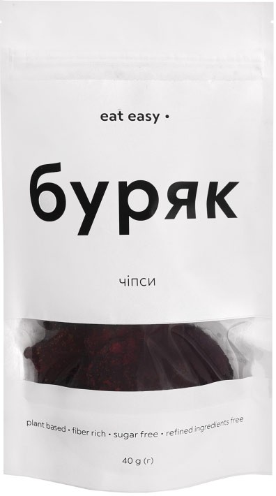 Чипси Еat Easy бурякові 40г 