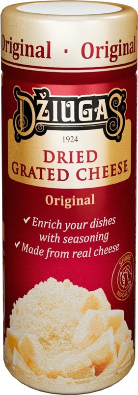 Сыр Dziugas сушеный тертый 40% 80г