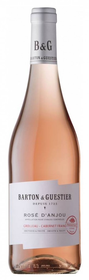 Вино B&G Passeport Rose d'Anjou рожеве напівсолодке 0,75л