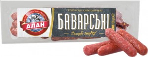 Колбаски Алан Баварские с/к 120 г